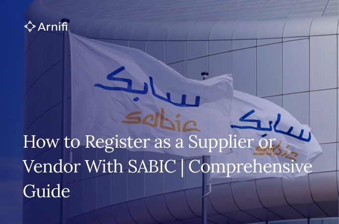 How to Register as a Supplier or Vendor With SABIC...