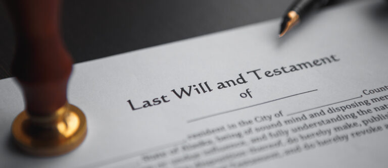 writing a will