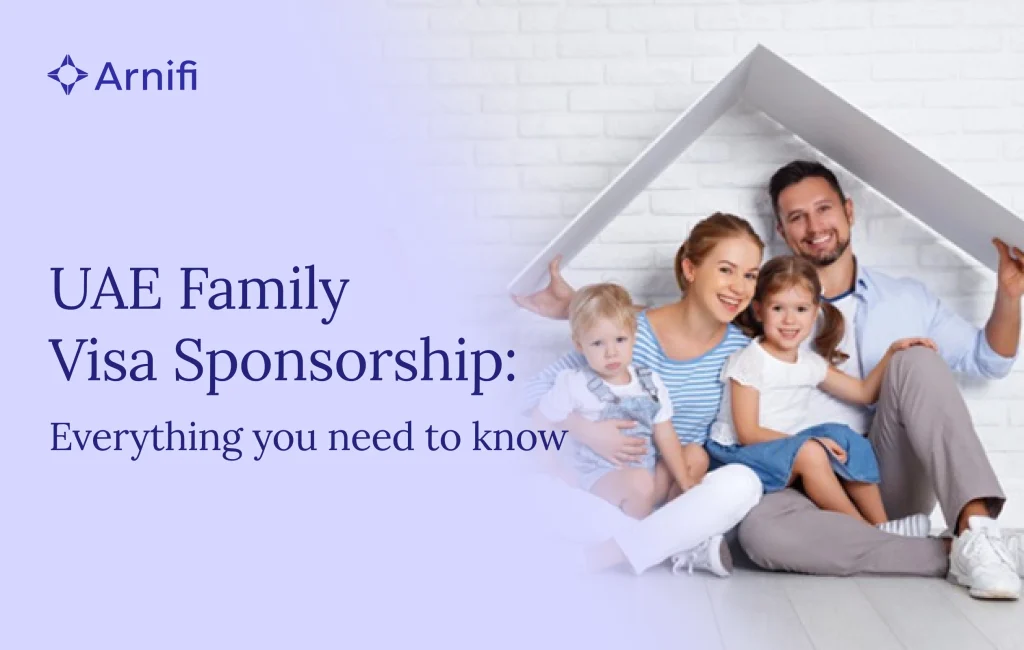 Banner representing UAE Family Visa Sponsorship Guide