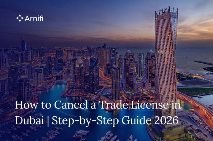 Blog banner image for How to Cancel a Trade License in Dubai | Step-by-Step Guide 2026
