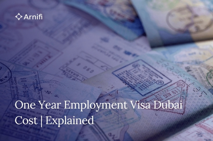 Blog Banner Image for One Year Employment Visa Dubai Cost | Explained