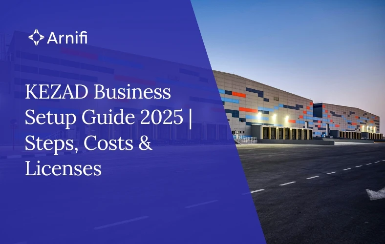 Blog banner image - KEZAD Business Setup Guide 2025 | Steps, Costs & Licenses