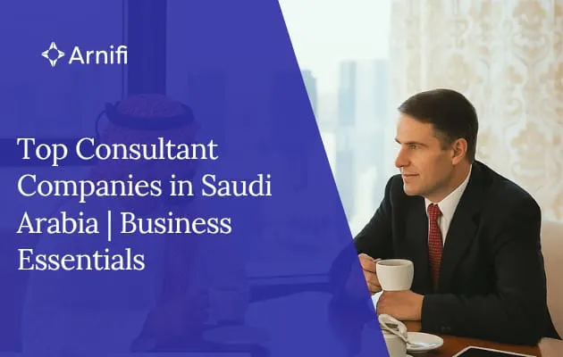 Blog banner image of top consultant companies in saudi arabia.