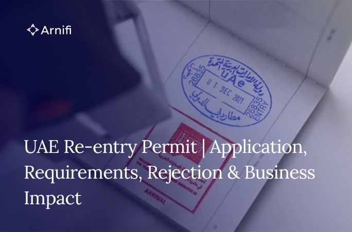Blog Banner Image for UAE Re-entry Permit | Application, Requirements, Rejection & Business Impact