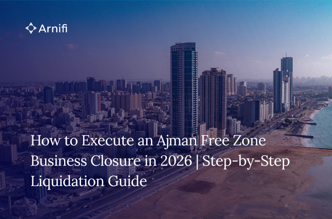 Blog Banner - Ajman Free Zone Business Closure in 2026 | Step-by-Step Liquidation Guide