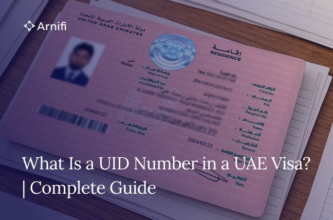 Blog Banner Images for What Is a UID Number in a UAE Visa | Complete Guide