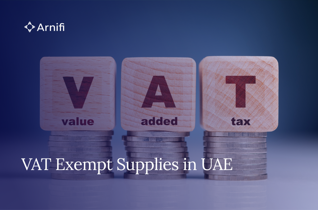 Blog Banner- VAT exempt supplies in UAE
