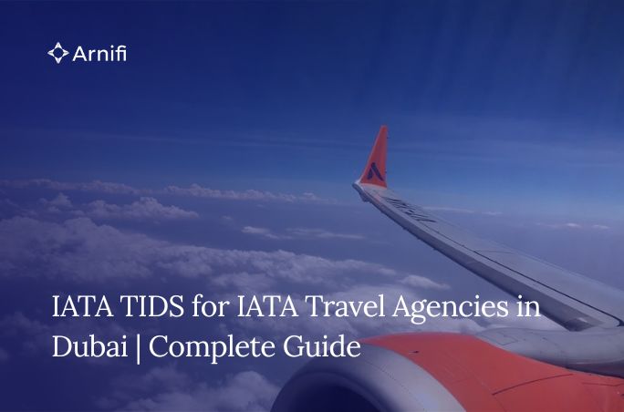 Blog banner image of iata travel agencies in dubai.