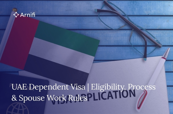 Blog banner image for - UAE Dependent Visa Guide 2026: Eligibility, Process & Spouse Work Rules