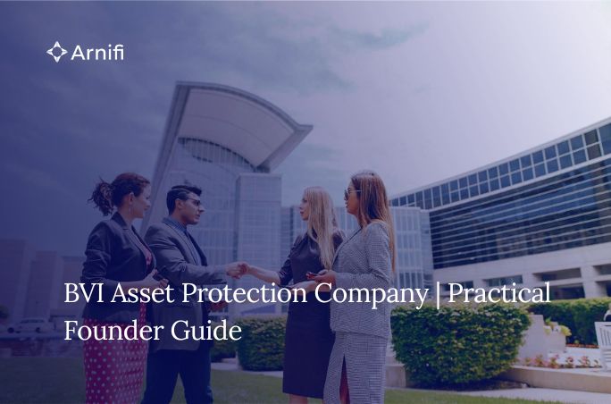 Blog banner image of BVI asset protection company.