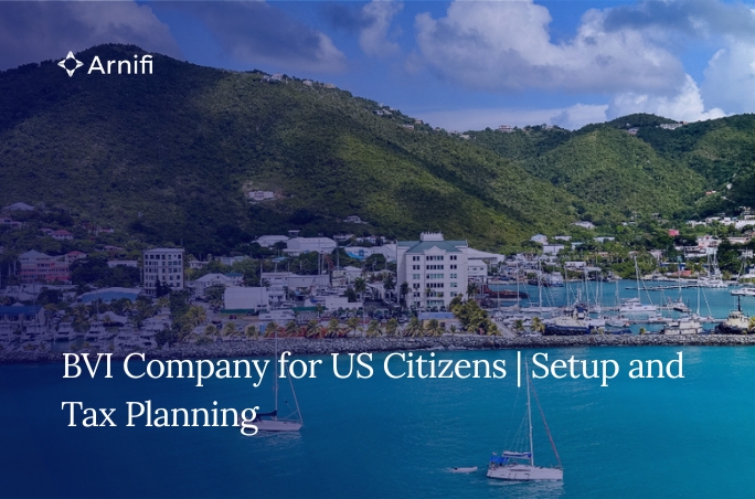 Blog banner image of BVI company for US citizens.