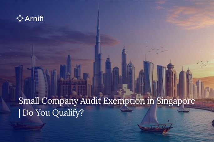 Blog banner image of small company audit exemption singapore.