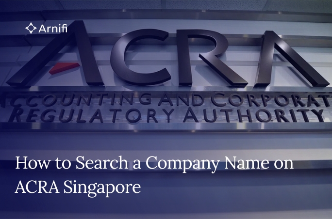Blog Banner Image for How to Search a Company Name on ACRA Singapore