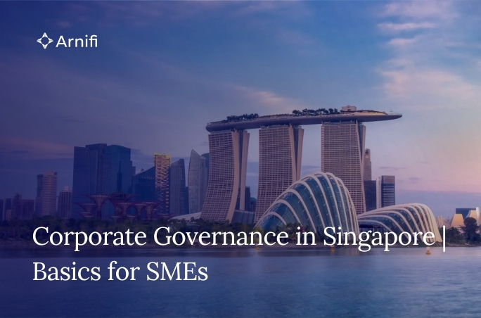 Blog Banner Image for Corporate Governance in Singapore | Basics for SMEs