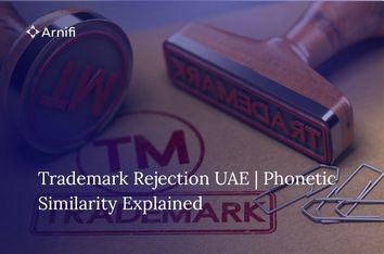Blog banner image of  Trademark rejection reasons UAE.