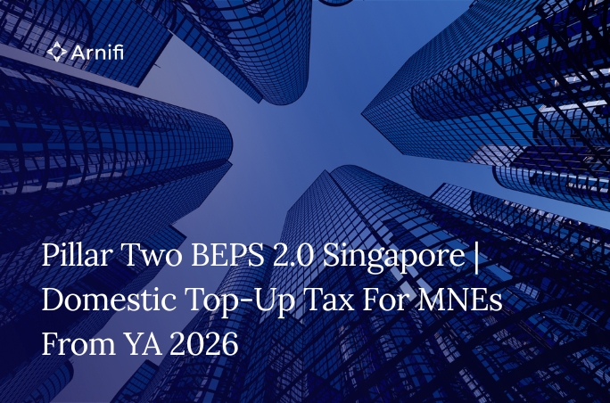 Blog Banner Image for Pillar Two BEPS 2.0 Singapore | Domestic Top-Up Tax For MNEs From YA 2026