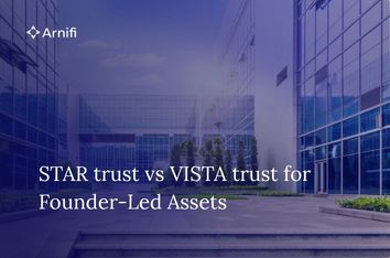 Blog banner image of STAR trust vs VISTA trust.