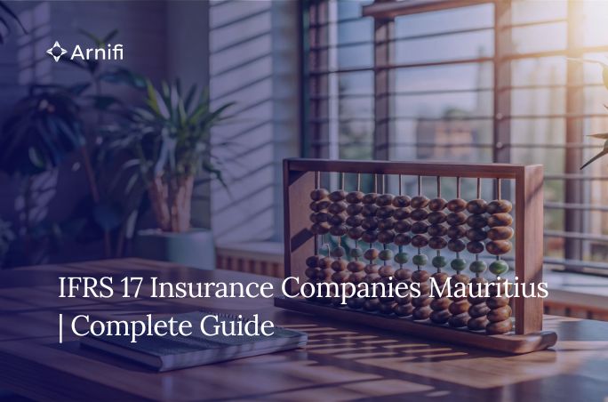 Blog banner image of IFRS 17 insurance companies Mauritius.