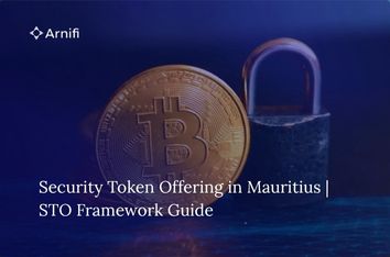 Blog banner image of security token offering in Mauritius.