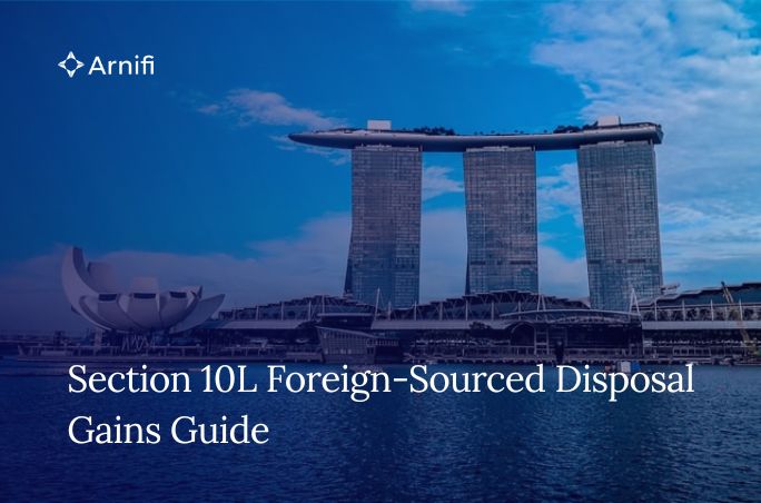 Blog banner image of Section 10L Singapore foreign-sourced disposal gains.