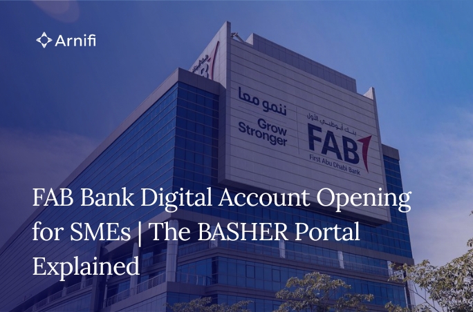 Blog Banner Image for FAB Bank Digital Account Opening for SMEs | The BASHER Portal Explained