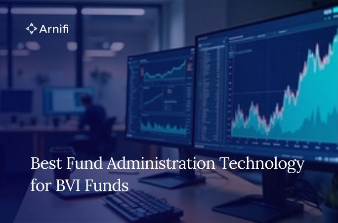 Blog banner image of BVI fund administration technology software.