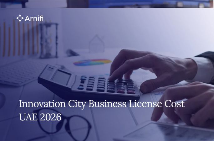 Blog banner mage of  Innovation City Business License Cost.