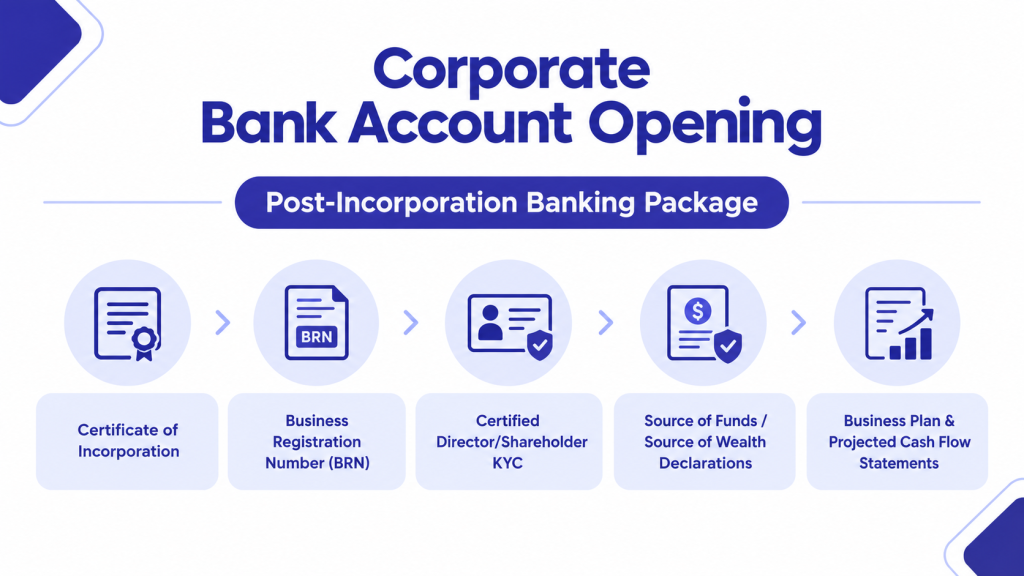 Corporate Bank Account Opening