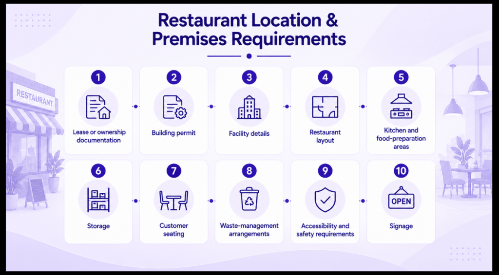 Restaurant Location & Premises Requirements