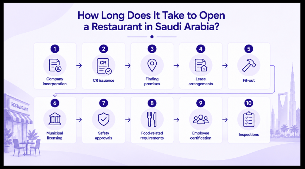 How Long Does It Take to Open a Restaurant in Saudi Arabia Image