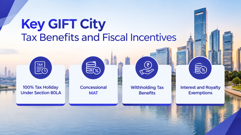 Key GIFT City Tax Benefits and Fiscal Incentives