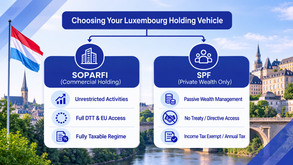 Choosing Your Luxembourg Holding Vehicle