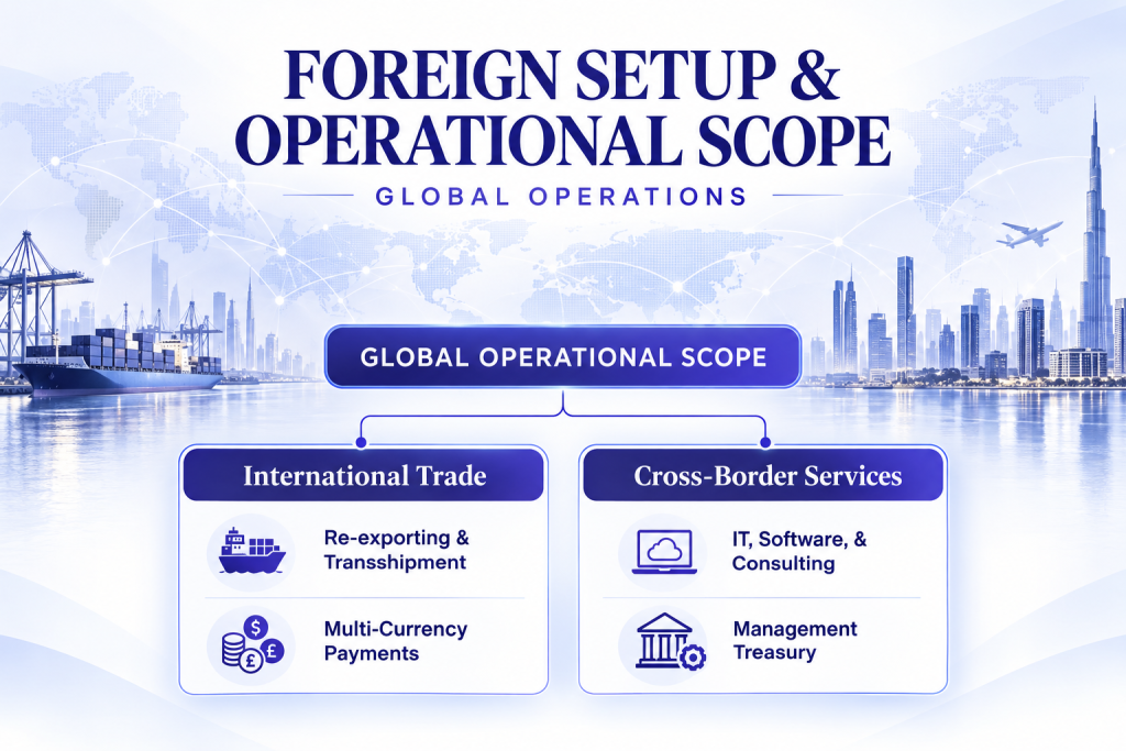 Foreign Setup and Operational Scope