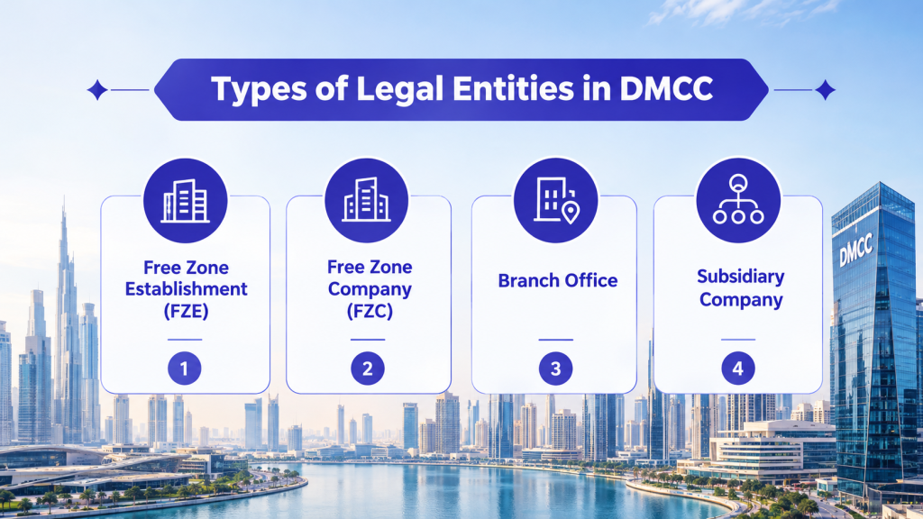 Types of Legal Entities in DMCC