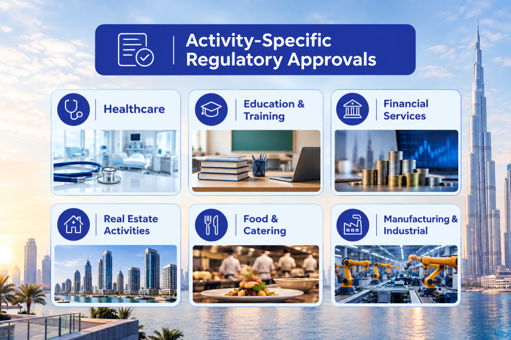 Activity-Specific Regulatory Approvals