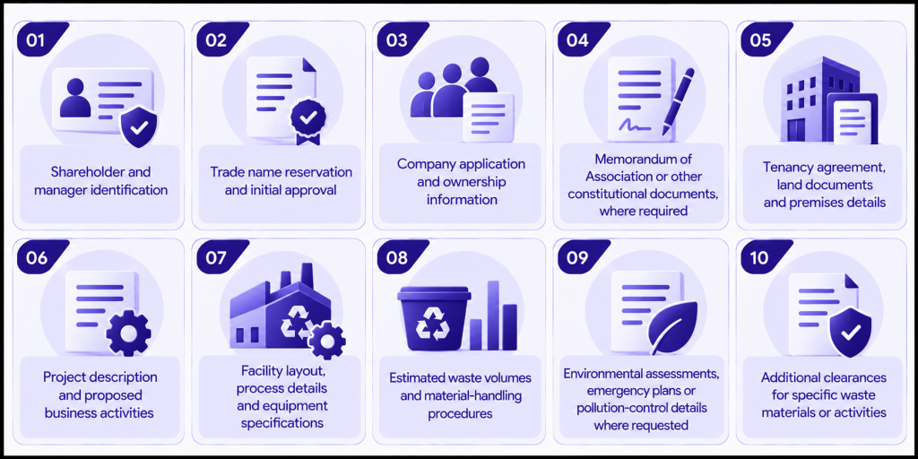 Which Documents Are Needed to Start a Recycling Company image