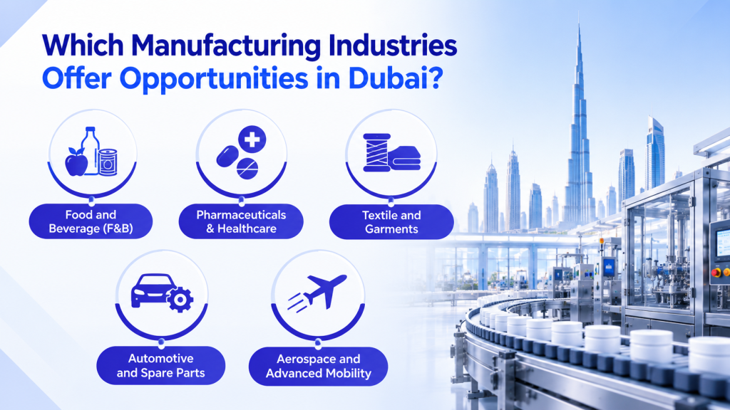 Manufacturing Industries Offer Opportunities in Dubai