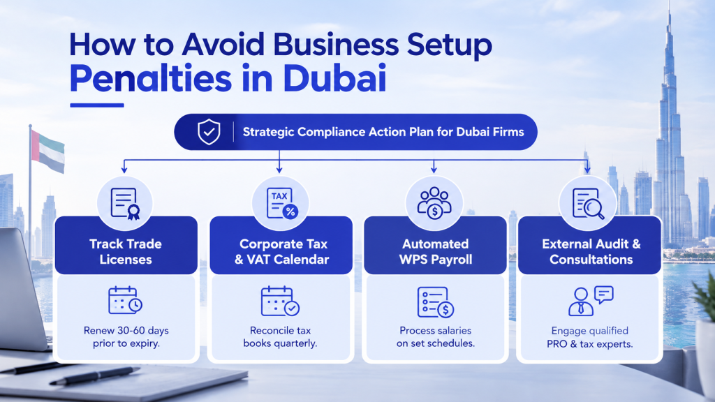 How to Avoid Business Setup Penalties in Dubai