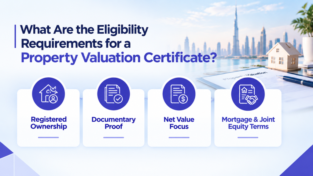 Requirements for a Property Evaluation Certificate